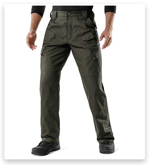 CQR Men's Tactical Pants (Lightweight EDC Assault Cargo)