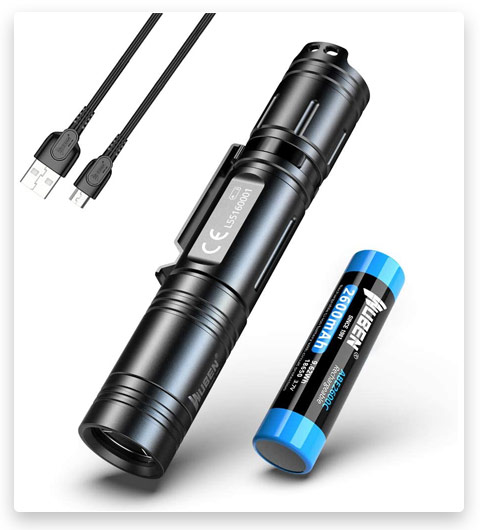 WUBEN 1200 Lumens LED Flashlight USB Rechargeable