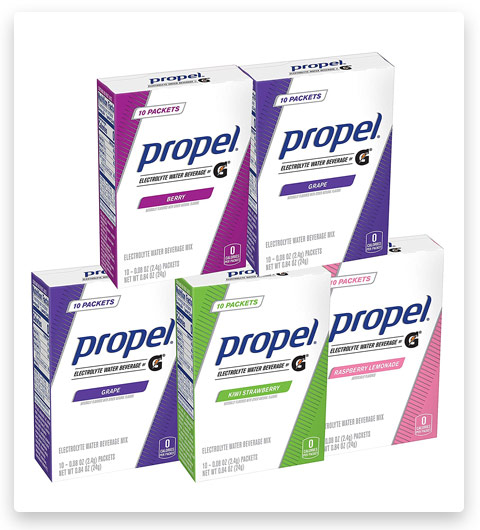 Propel Powder Packets Four-Flavor Variety Pack With Electrolytes