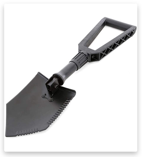 Smittybilt 2728 Matte Black Tri-Fold Shovel R.U.T. Recovery Utility Tool