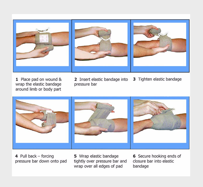 How To Use Israeli Bandage