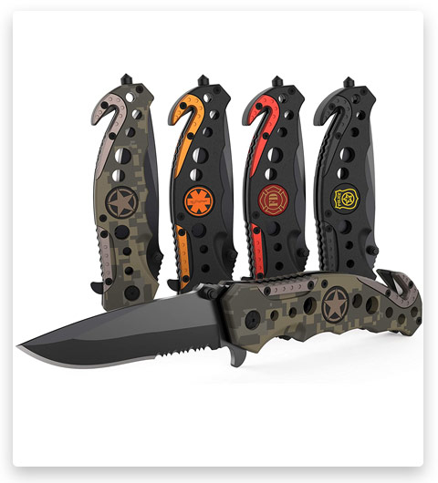 3-in-1 Army & Military Tactical Knife 
