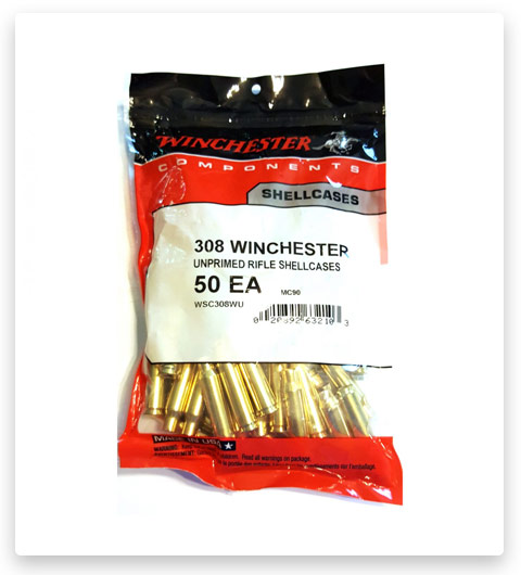 Winchester Unprimed Rifle Brass - Per 50