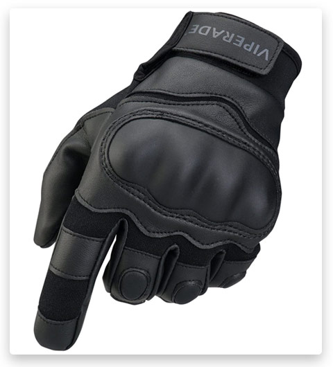 Viperade Men's Tactical Gloves with Rubber Hard Knuckle