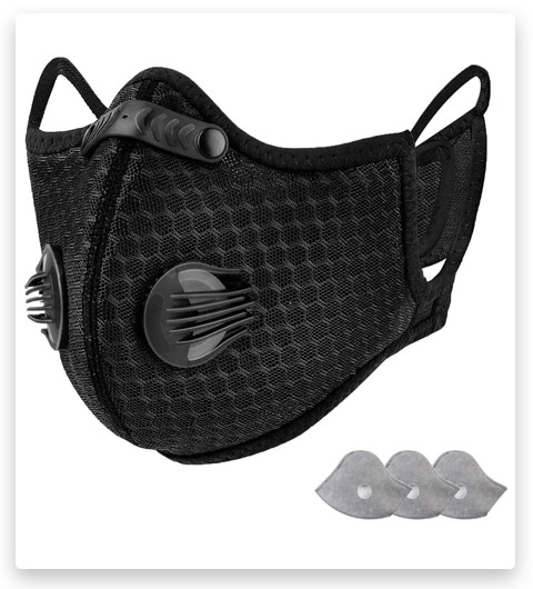 AstroAI Reusable Dust Face Mask with Filters