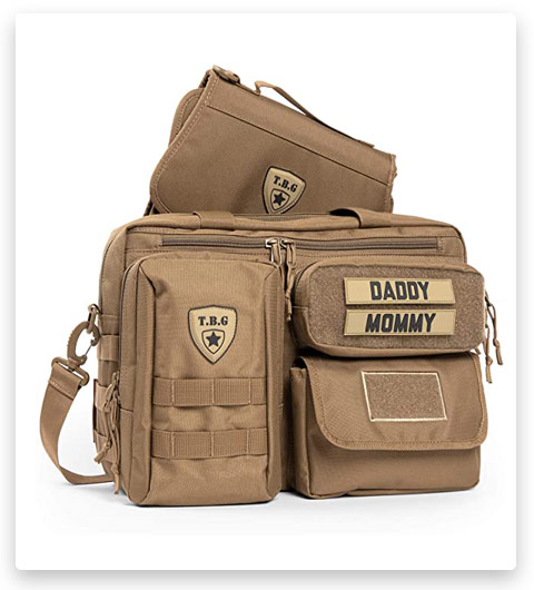 TBG Men’s Tactical Diaper Bag for Dads