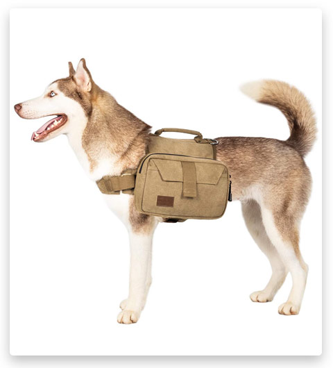 OneTigris Dog Pack Hound Travel Camping Hiking Backpack Saddle Bag Rucksack