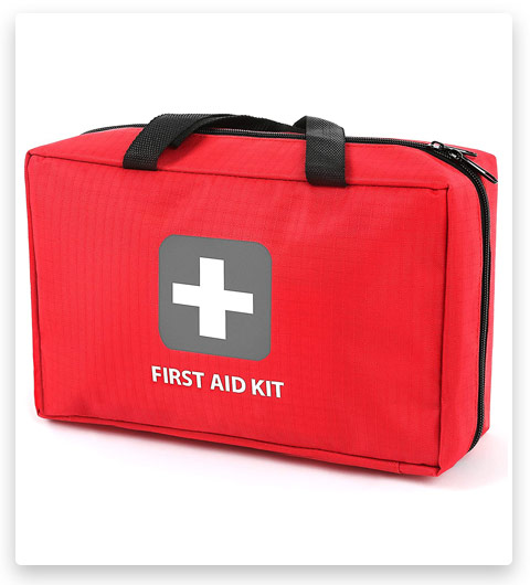 First Aid Kit – 291 Pieces – Bag. (Packed with Hospital Grade Medical Supplies)