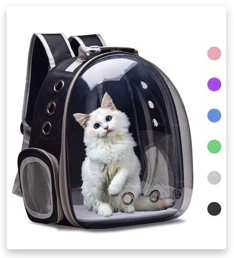 Henkelion Cat Backpack Carrier Bubble Bag