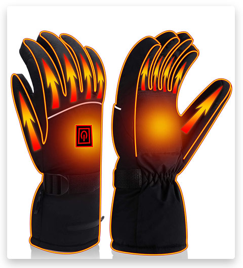 Autocastle Men/Women Rechargeable Electric Warm Heated Gloves