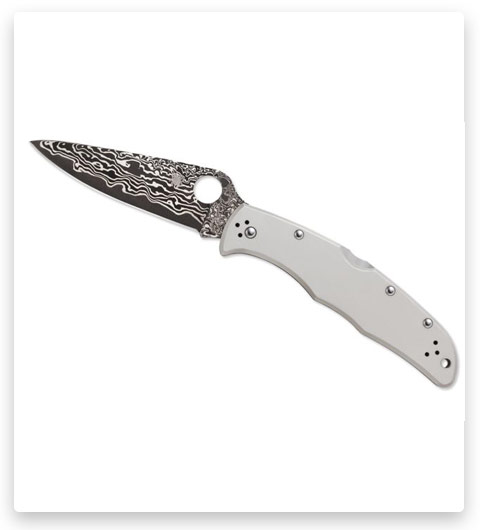 Spyderco Endura 4 Titanium/Damascus Knife