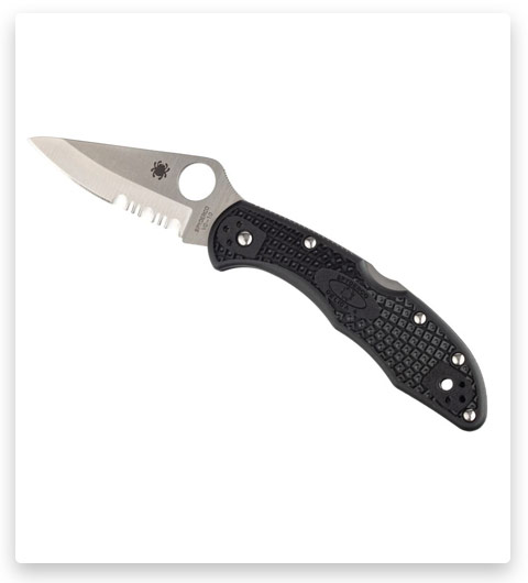 Spyderco Delica4 Lightweight FRN Handle 7.1in Pocket Folding Knife