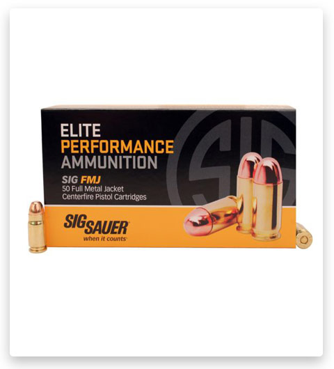 Sig Sauer Elite Performance 357 SIG Ammo 125 grain