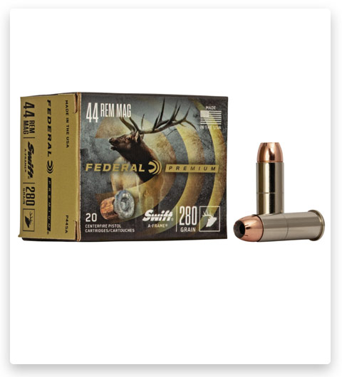 Federal Premium Centerfire Handgun 44 Magnum Ammo 280 grain