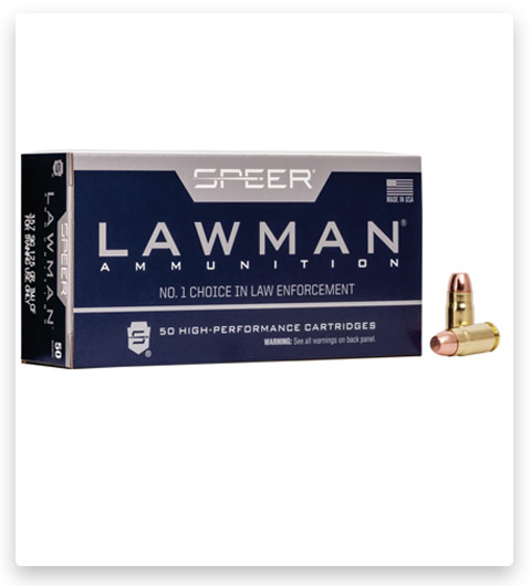 Speer Lawman Handgun CleanFire Training 357 SIG Ammo 125 grain