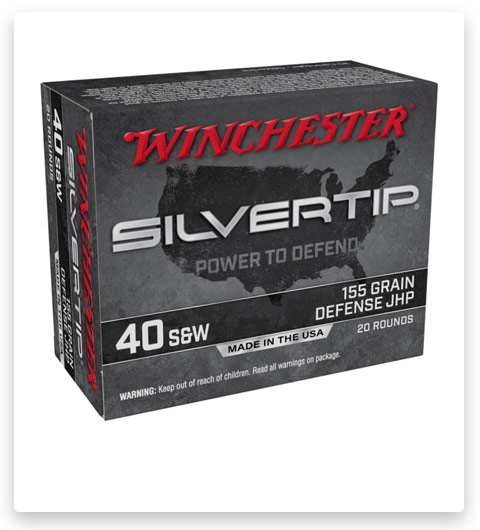 Winchester SUPER-X HANDGUN 40 S&W Ammo 155 grain