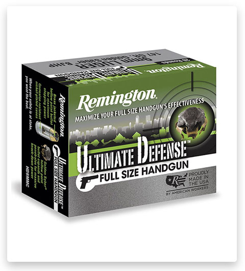 Remington Ultimate Defense Full-Size Ammo 9mm Luger 147