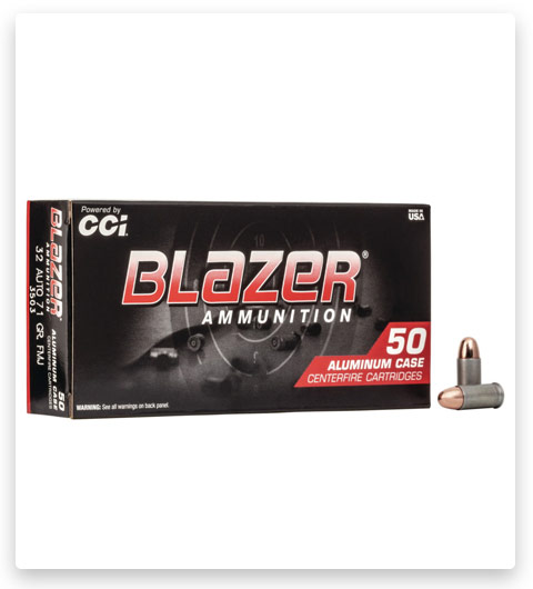 CCI Ammunition Blazer Aluminum .32 ACP 71 grain