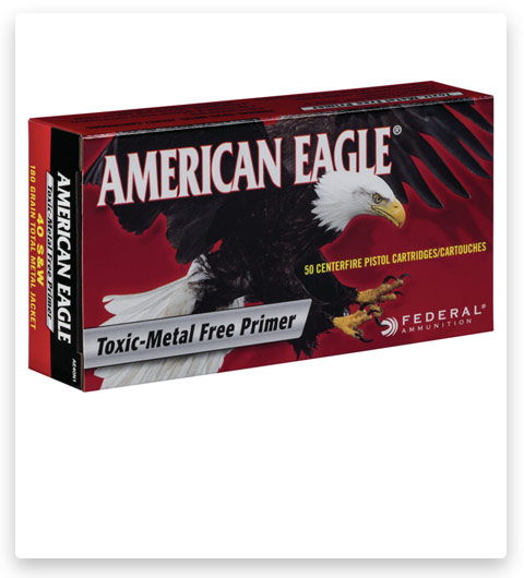 Federal Premium American Eagle Indoor Range 40 S&W Ammo 180 grain