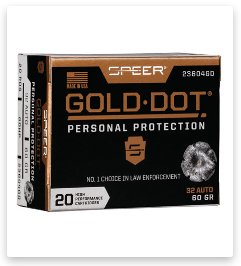 Speer Gold Dot .32 ACP 60 grain