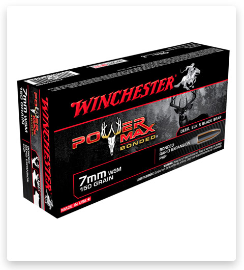 Winchester POWER MAX BONDED 7mm Winchester Short Magnum Ammo 150 grain