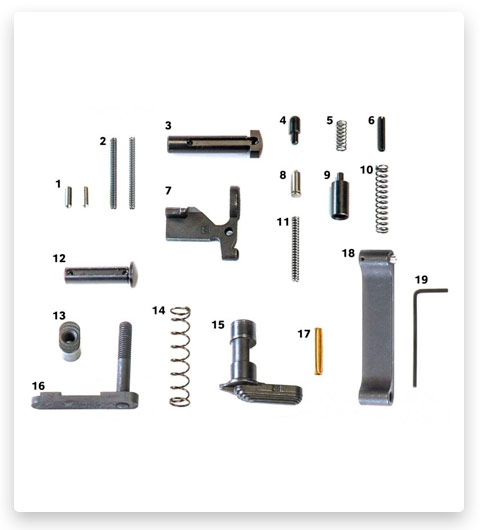 Geissele Standard Lower Parts Kit 05-343