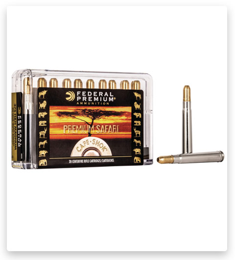 Federal Premium CAPE-SHOK 375 H&H Magnum Ammo 300 grain