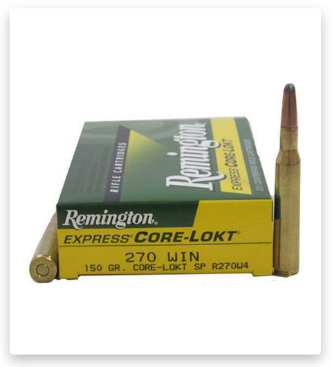Remington Core-Lokt 270 Winchester Ammo 150 Grain
