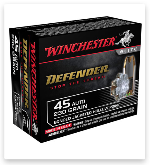 Winchester DEFENDER HANDGUN 45 ACP Amoo 230 grain