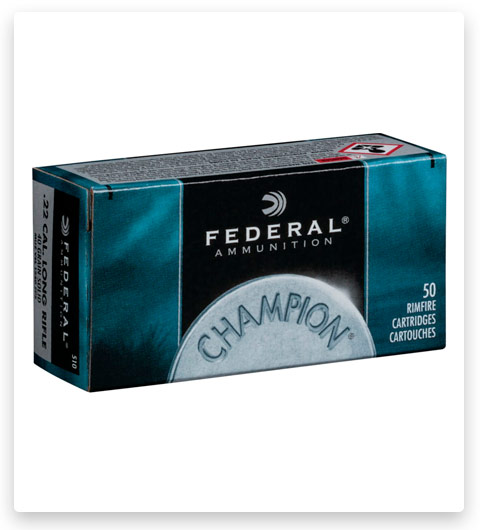 Federal Premium Champion Training - Rimfire 22 Long Rifle Ammo 40 grain