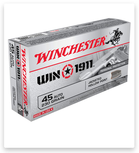 Winchester WIN1911 45 ACP Ammo 230 grain