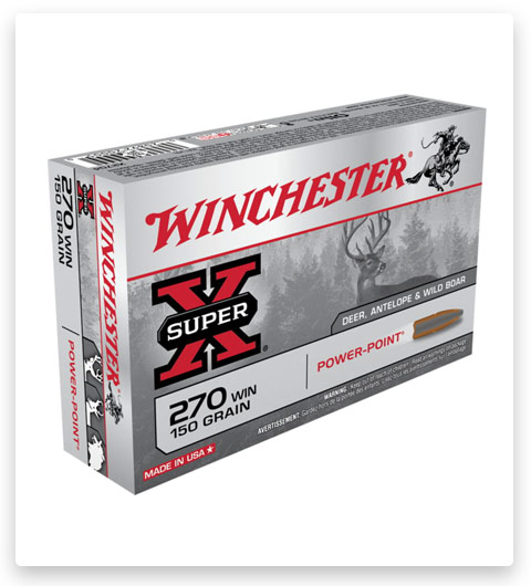 Winchester SUPER-X RIFLE 270 Winchester Ammo 150 grain