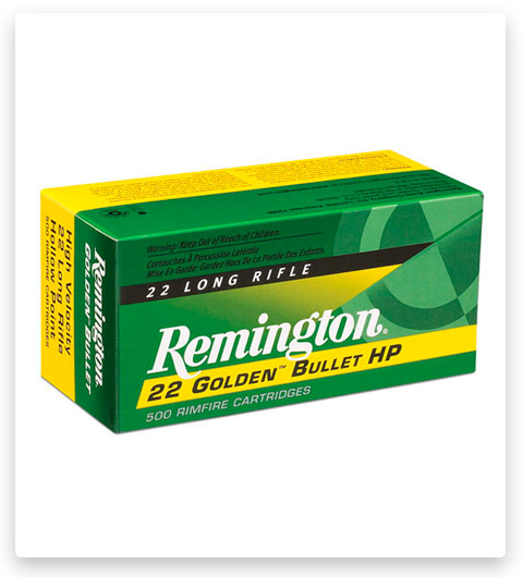 Remington 22 Golden Bullet 22 Long Rifle Ammo 36 Grain