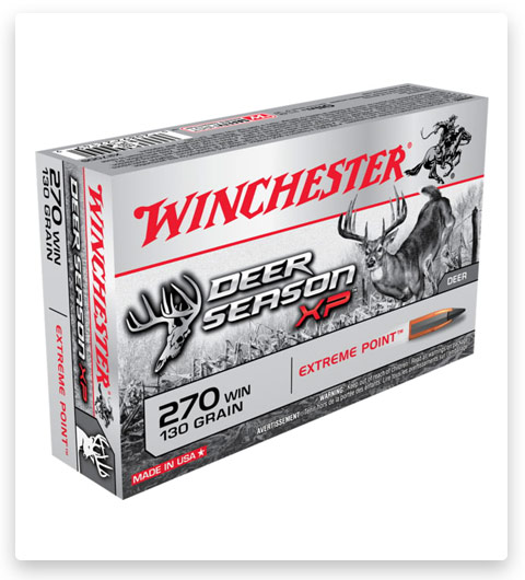 Winchester DEER SEASON XP 270 Winchester Ammo 130 grain