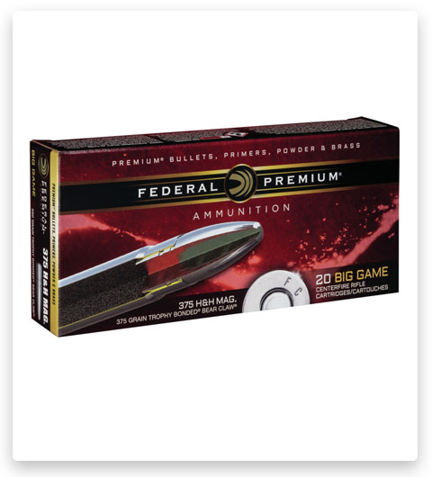 Federal Premium VITAL-SHOK 375 H&H Magnum Ammo 250 grain