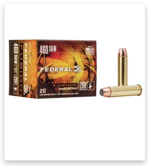 Federal Premium Centerfire Handgun 460 S&W Ammo 260 grain