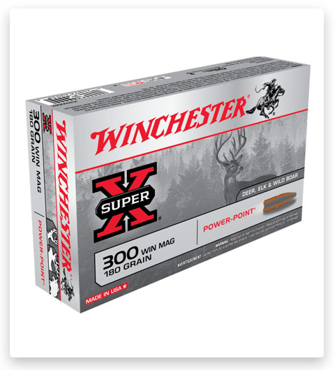 Winchester SUPER-X RIFLE 300 Winchester Magnum Ammo 180 grain