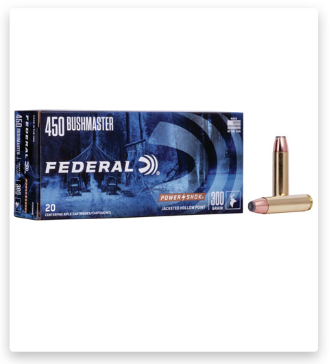 Federal Premium Power-Shok 450 Bushmaster Ammo 300 Grain