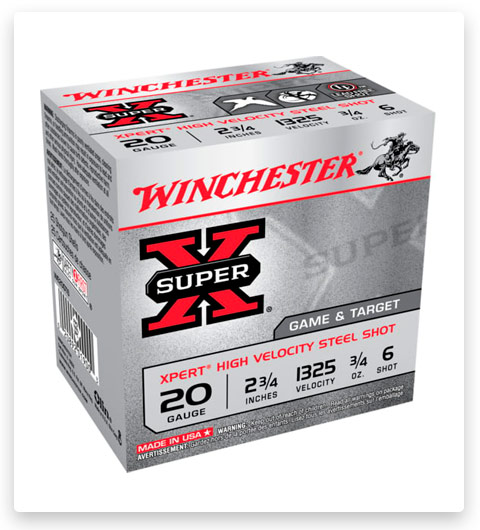 Winchester SUPER-X SHOTSHELL 20 Gauge Ammo