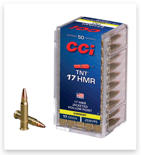 CCI TNT 17 Hornady Magnum Rimfire Ammo 17 grain