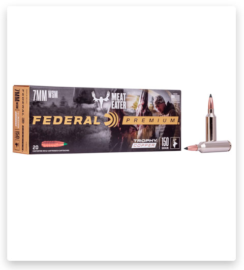 Federal Premium VITAL-SHOK 7mm Winchester Short Magnum Ammo 150 grain