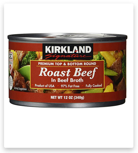 Kirkland Signature Roast Canned Beef Stew