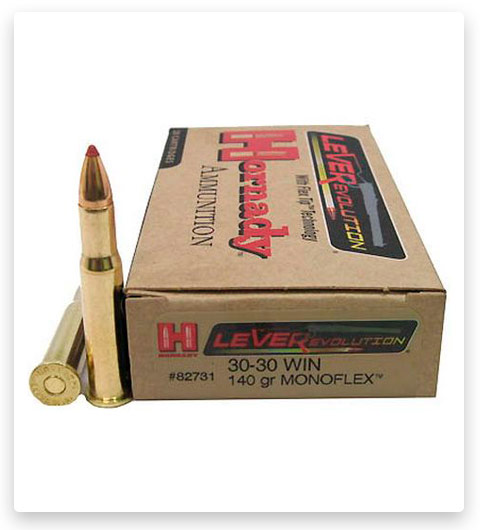 Hornady LEVERevolution 30-30 Winchester Ammo 140 Grain