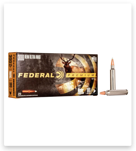 Federal Premium VITAL-SHOK 300 Remington Ultra Magnum Ammo 180 grain
