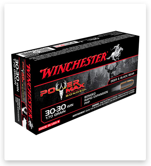 Winchester POWER MAX BONDED 30-30 Winchester Ammo 170 grain