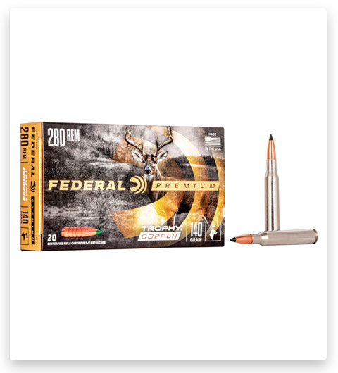 Federal Premium VITAL-SHOK 280 Remington Ammo 140 grain