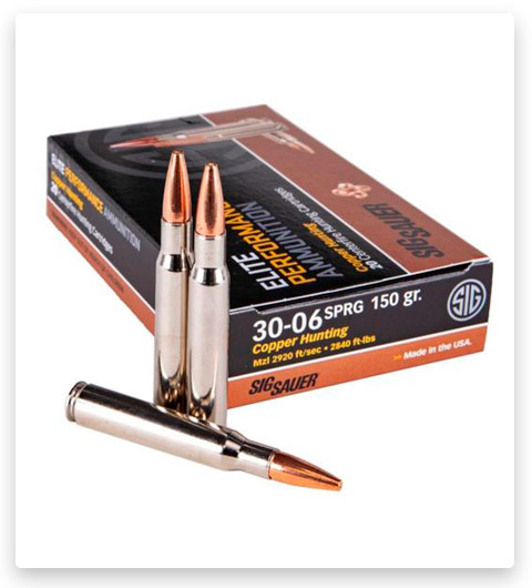Sig Sauer SIG Hunting Rifle 30-06 Springfield Ammo 150 grain