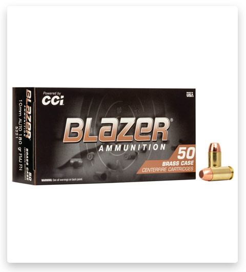 CCI Blazer Brass 10mm Auto Ammo 180 grain