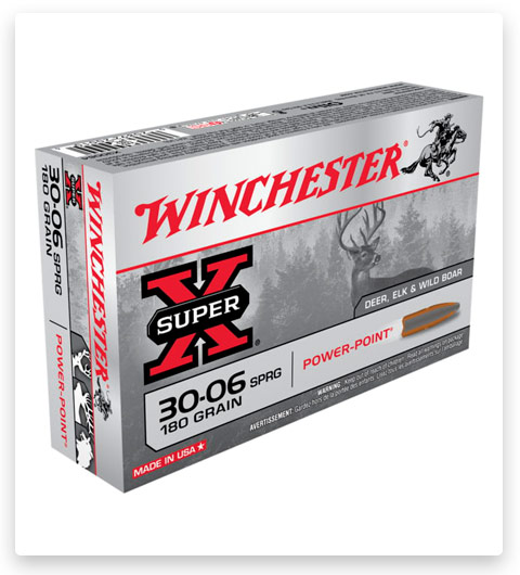 Winchester SUPER-X RIFLE 30-06 Springfield Ammo 180 grain