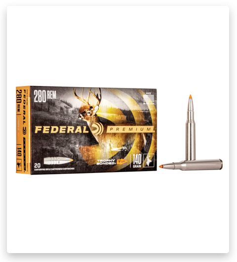 Federal Premium VITAL-SHOK 280 Remington Ammo 140 grain
